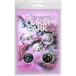 Een foto van een Linkin Park Speld Badge