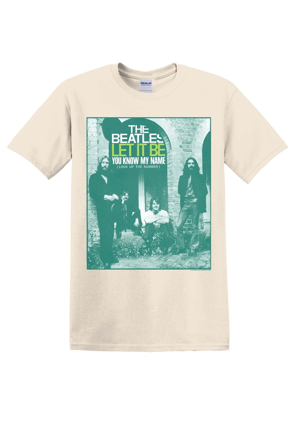 Een foto van een The Beatles T-Shirt