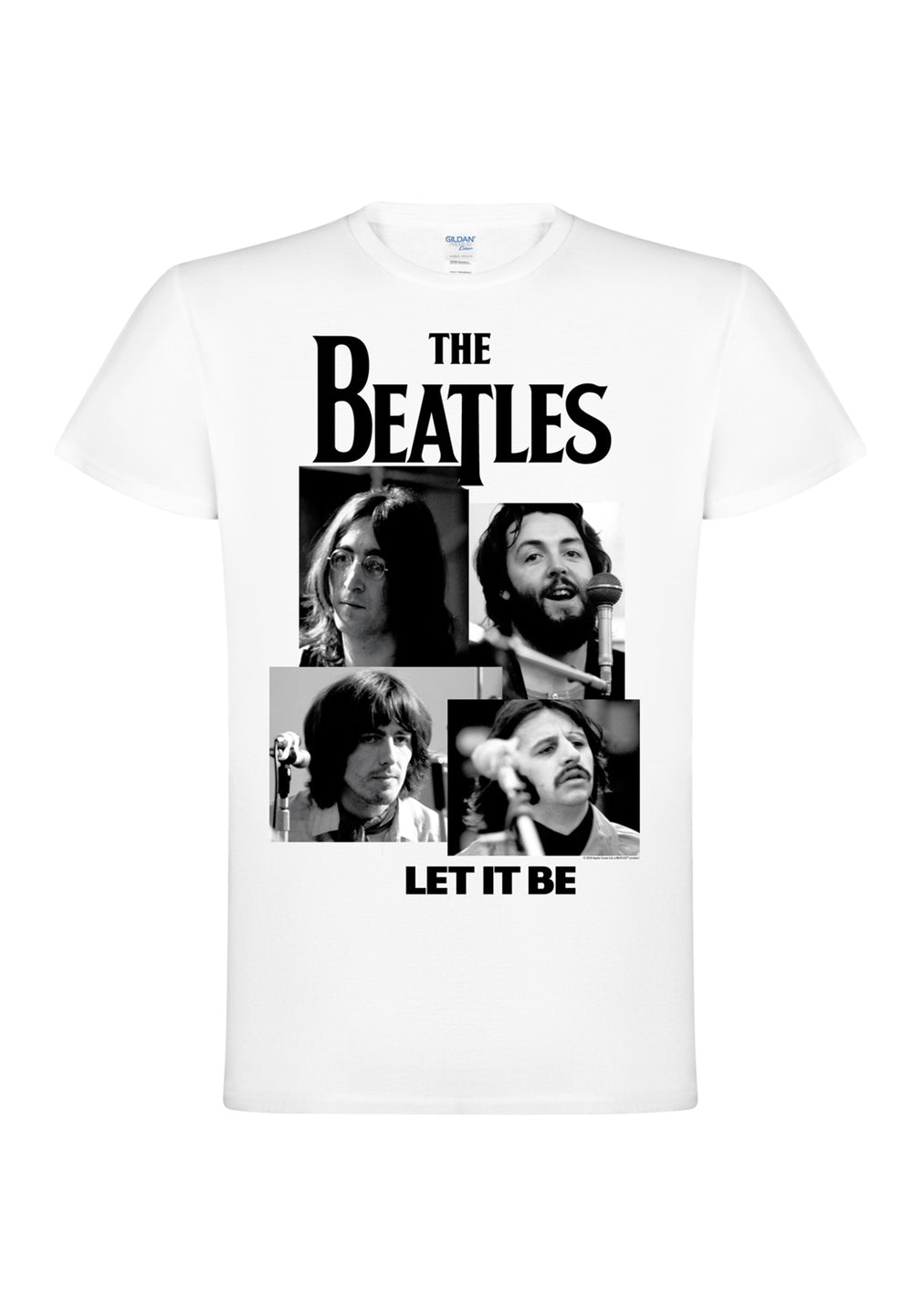 Een foto van een The Beatles T-Shirt