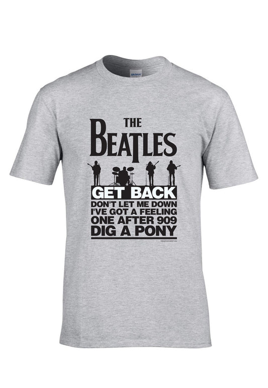 Een foto van een THE BEATLES T-Shirt