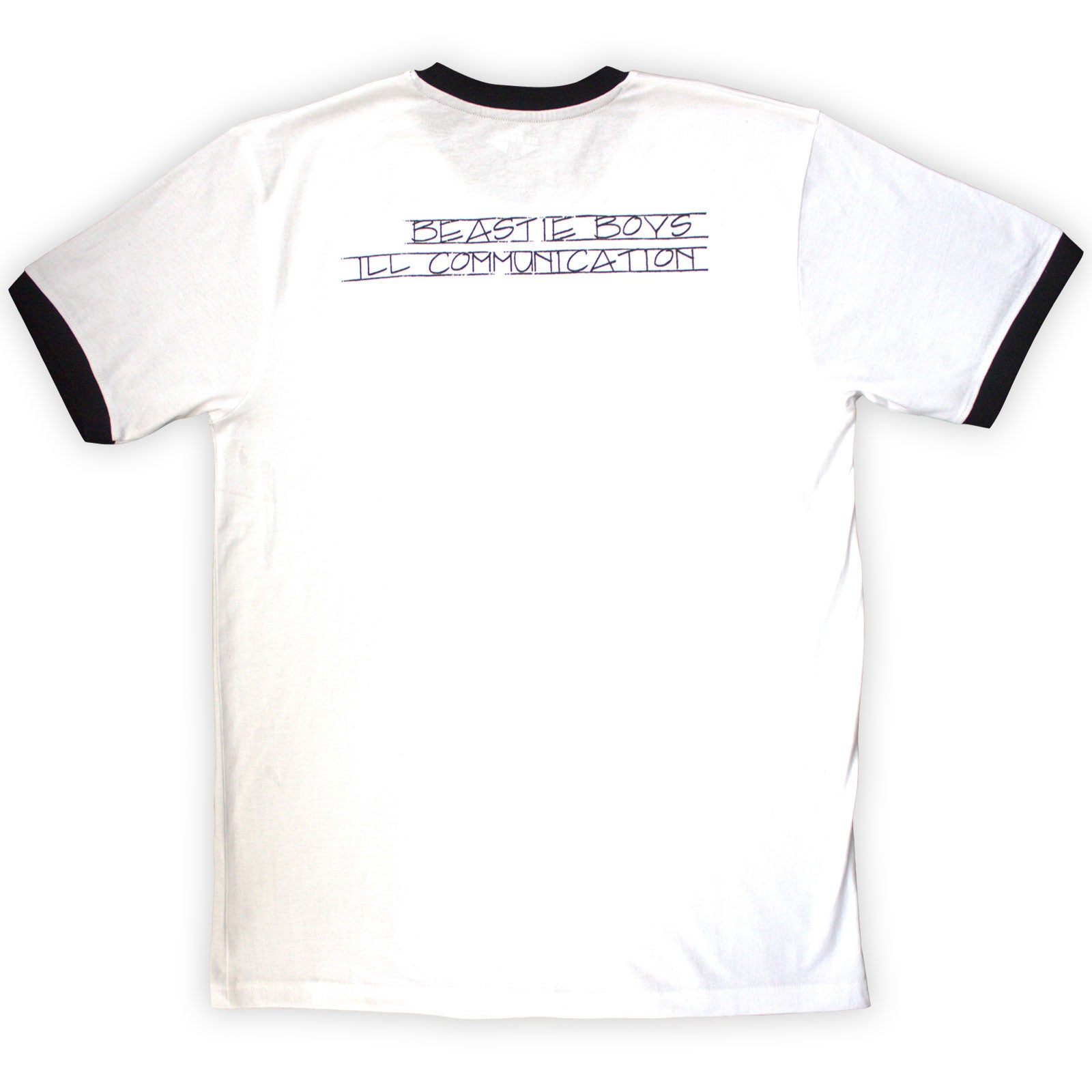 Een foto van een The Beastie Boys Ringer T-Shirt