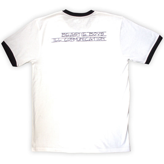 Een foto van een The Beastie Boys Ringer T-Shirt