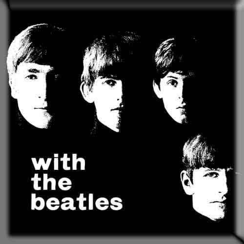Een foto van een The Beatles Koelkastmagneet