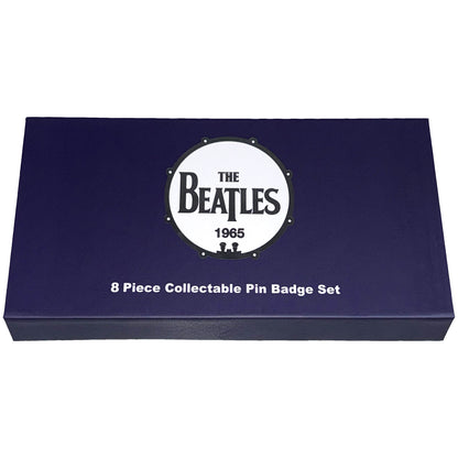 Een foto van een The Beatles Speld Badge