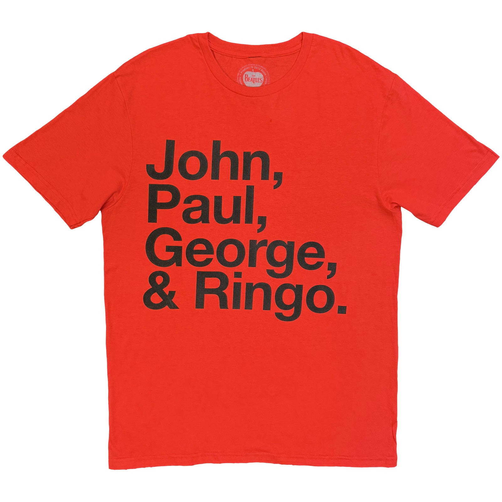 Een foto van een The Beatles T-Shirt