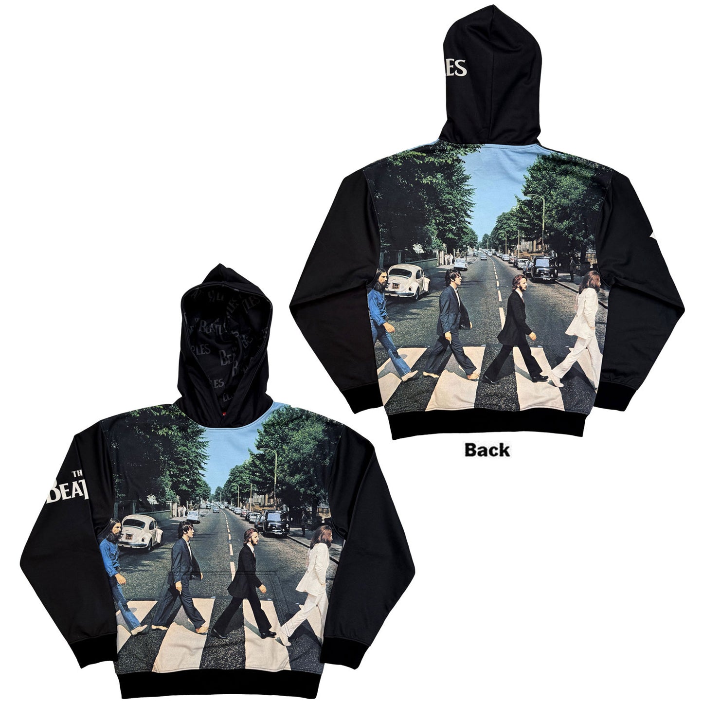 Een foto van een The Beatles Hoodie