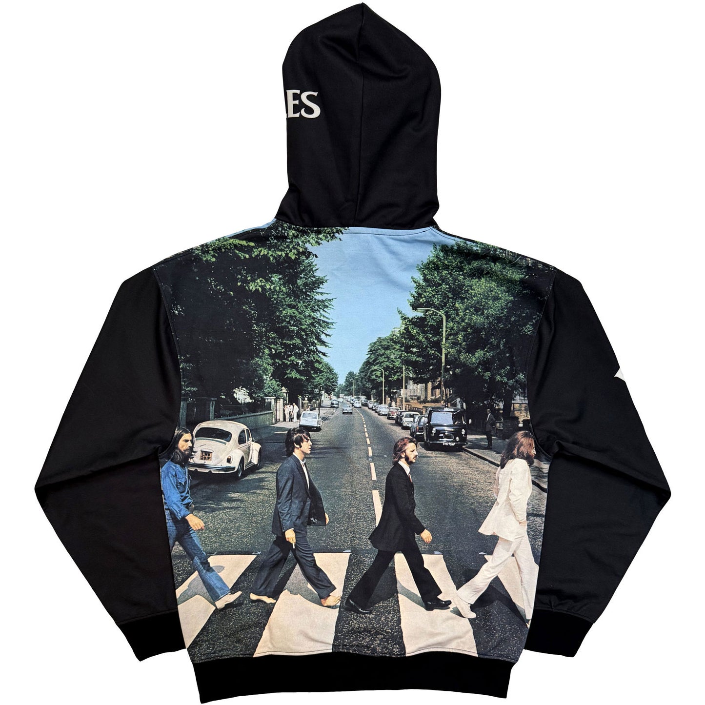 Een foto van een The Beatles Hoodie