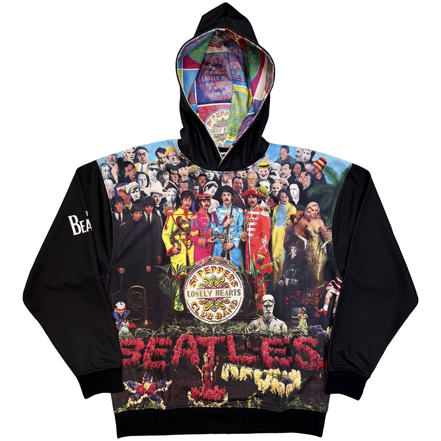Een foto van een The Beatles Hoodie
