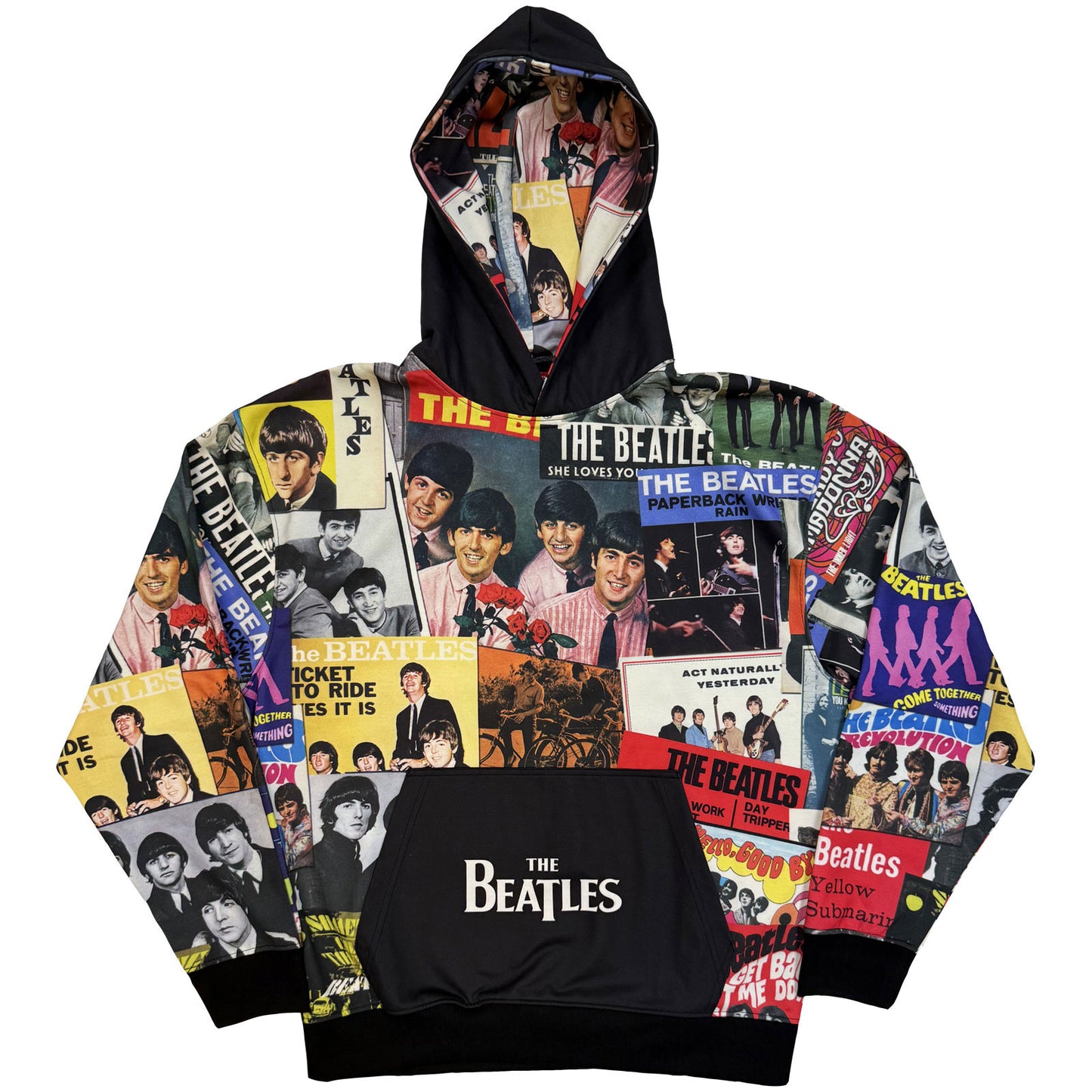 Een foto van een The Beatles Hoodie