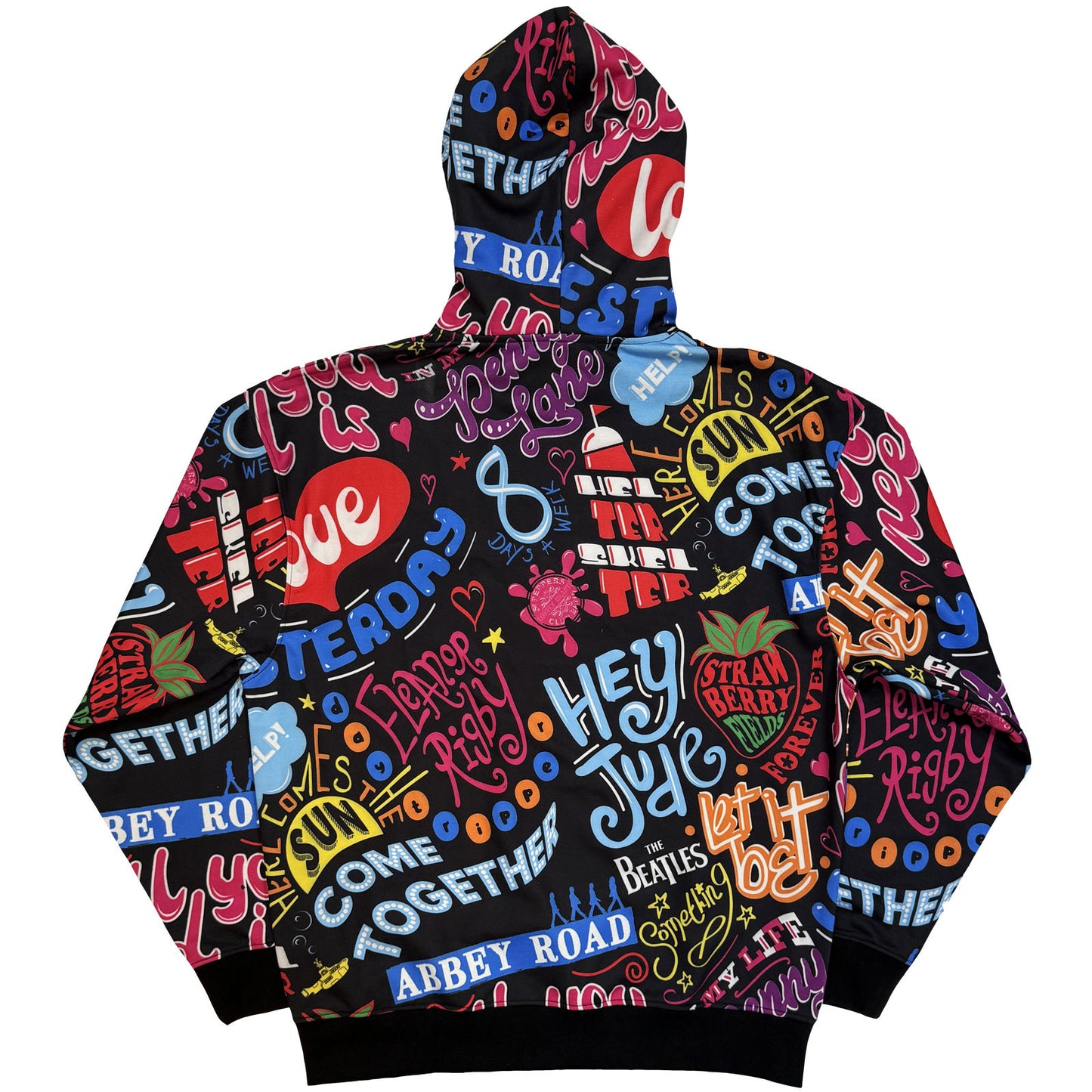 Een foto van een The Beatles Hoodie