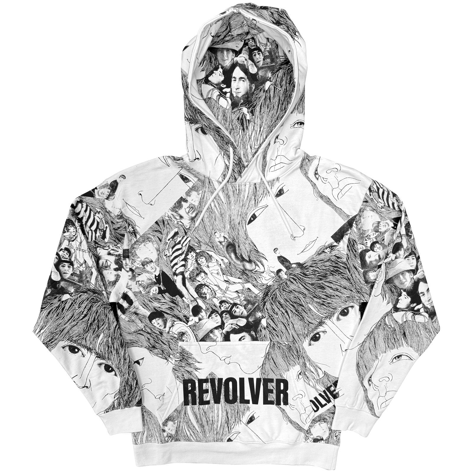 Een foto van een The Beatles Hoodie