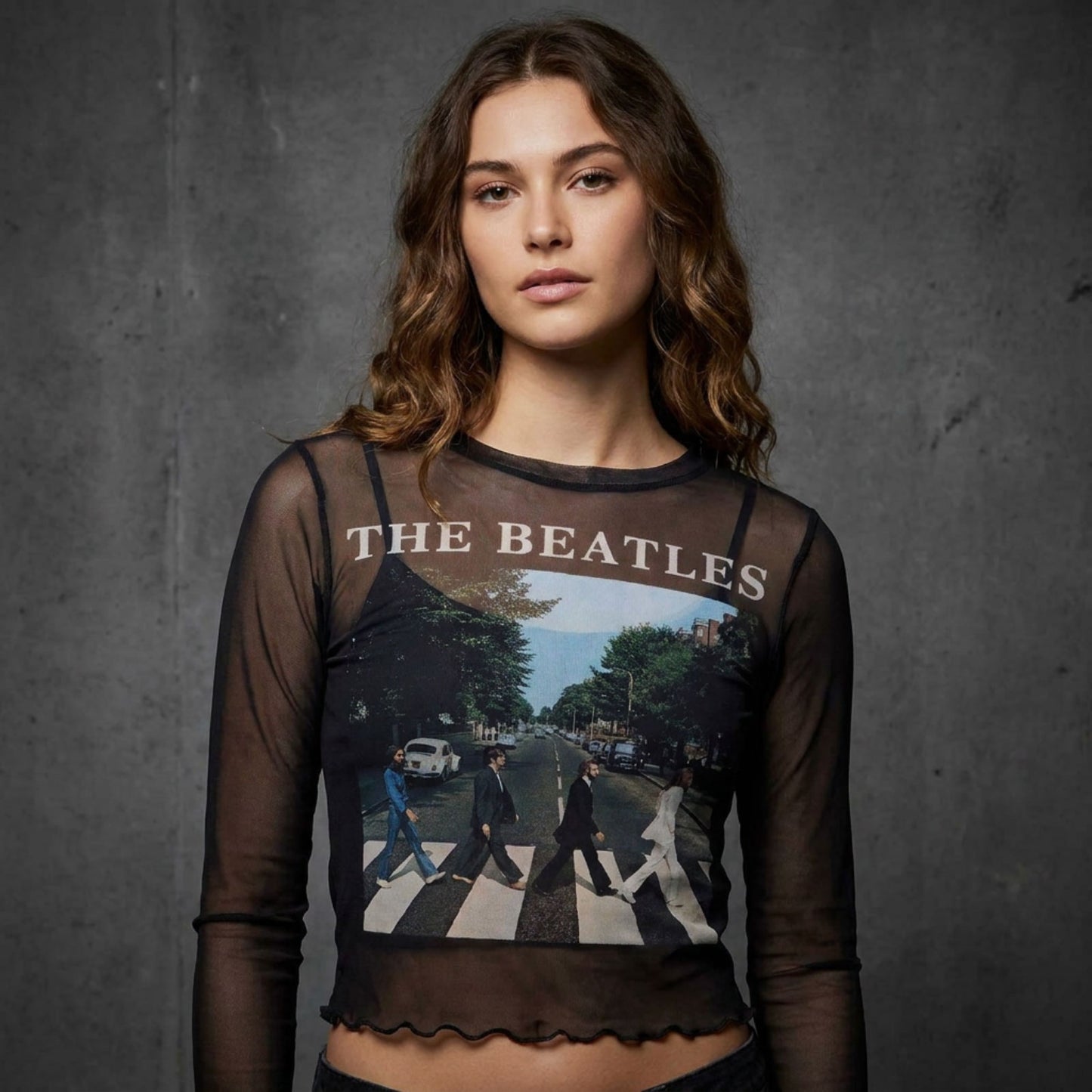 Een foto van een The Beatles T-Shirt