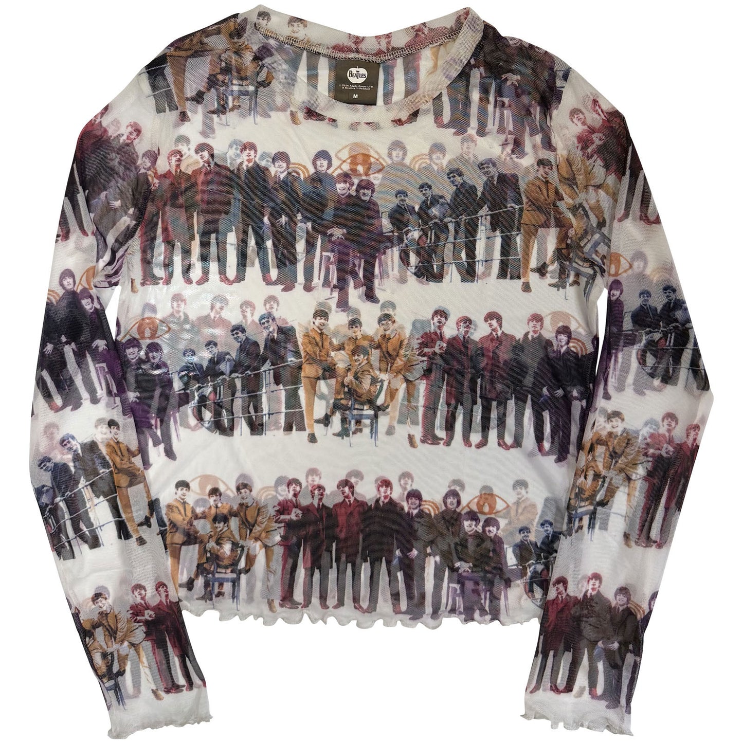 Een foto van een The Beatles T-Shirt