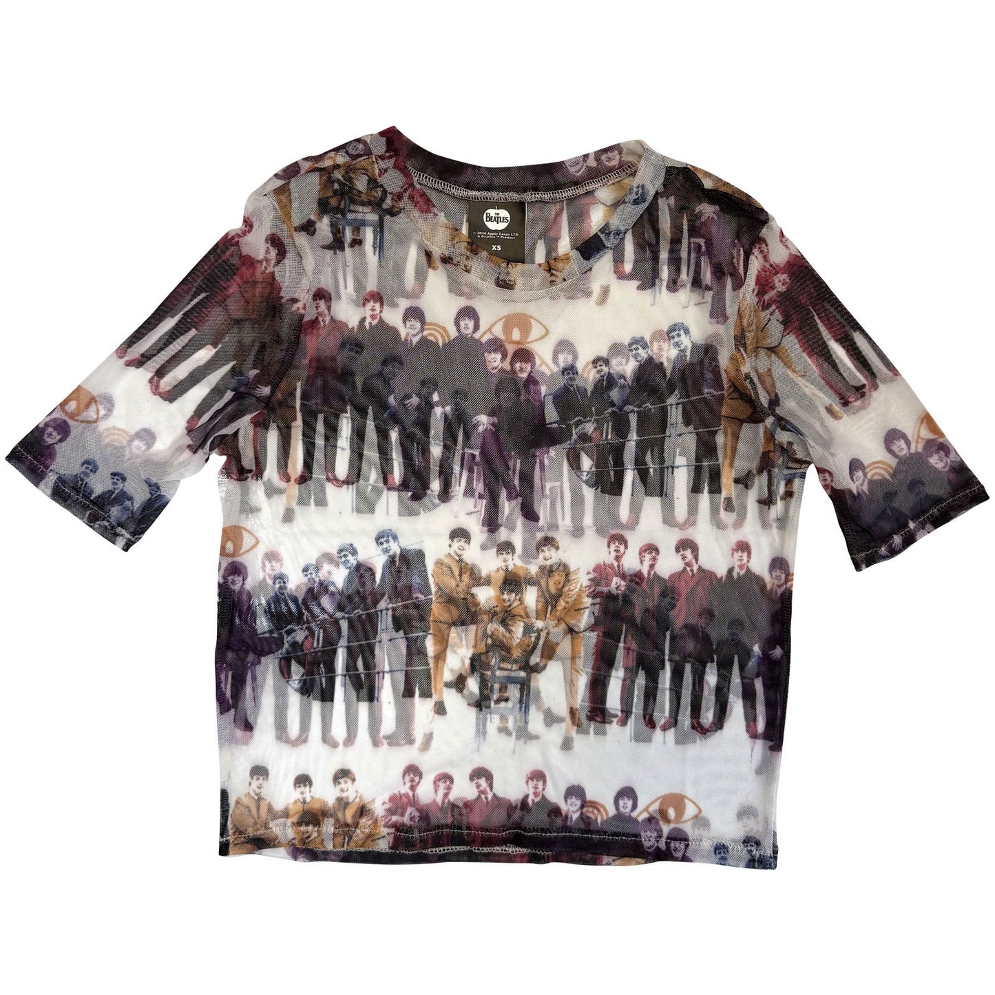 Een foto van een The Beatles T-Shirt