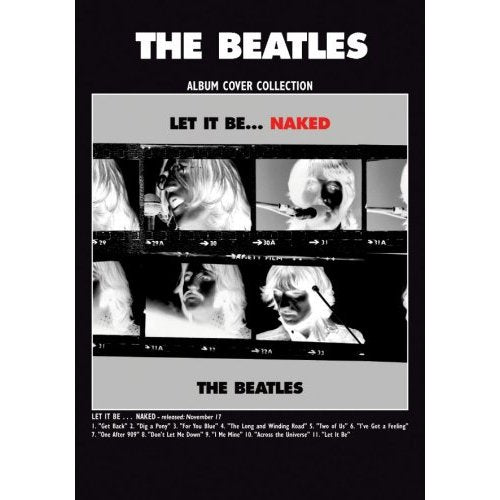 Een foto van een The Beatles Briefkaart
