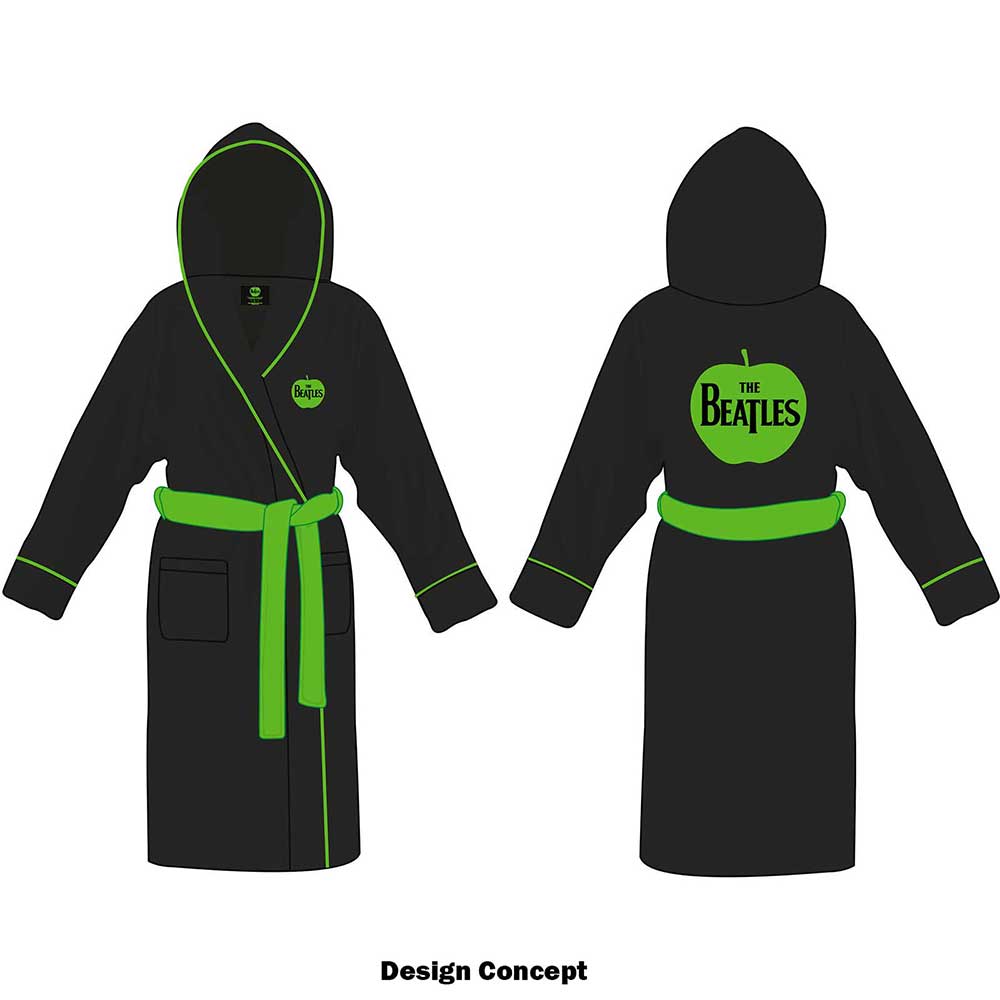 The Beatles Unisex Bathrobe: Apple (Large - X-Large) Bathrobe