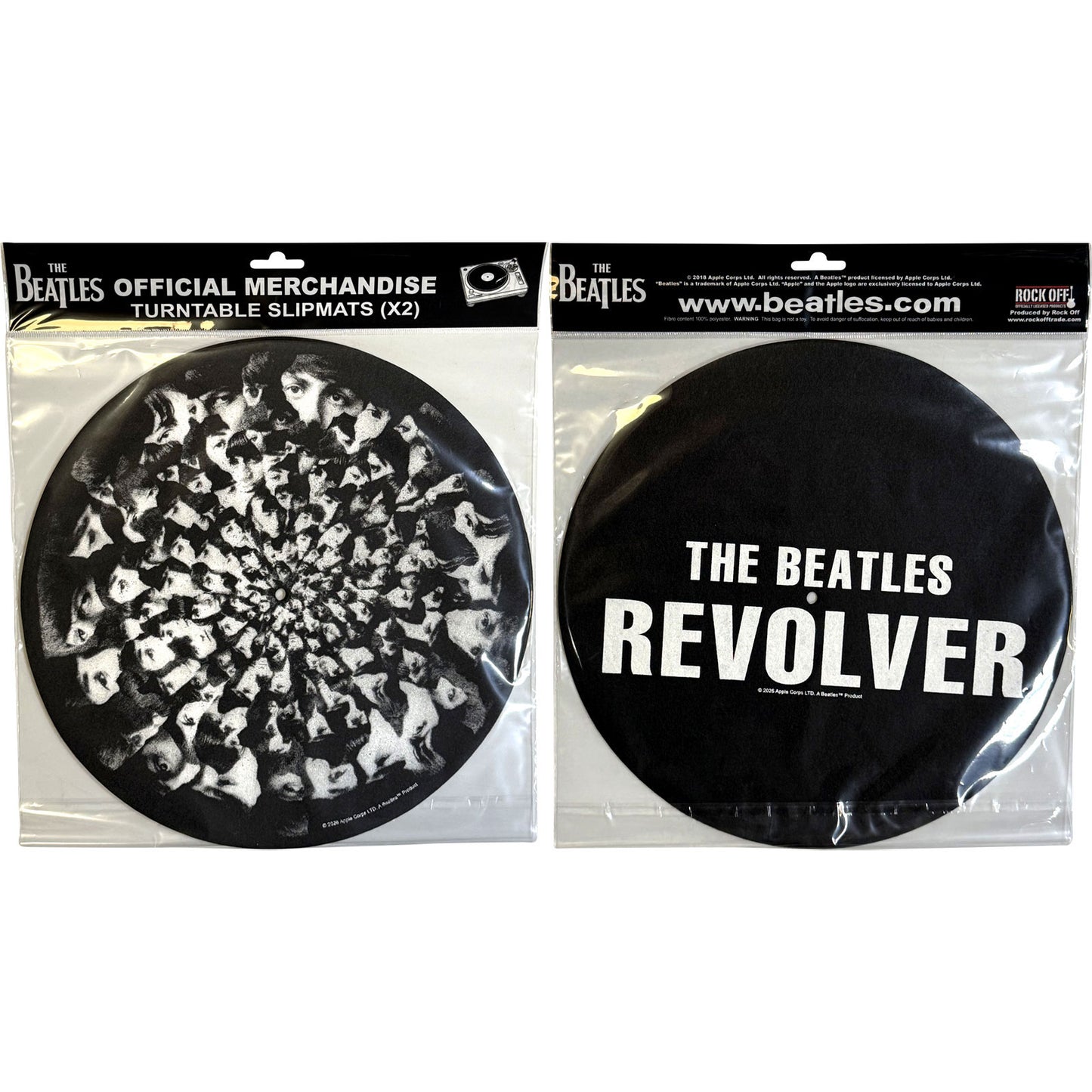 Een foto van een The Beatles Turntable Slipmat