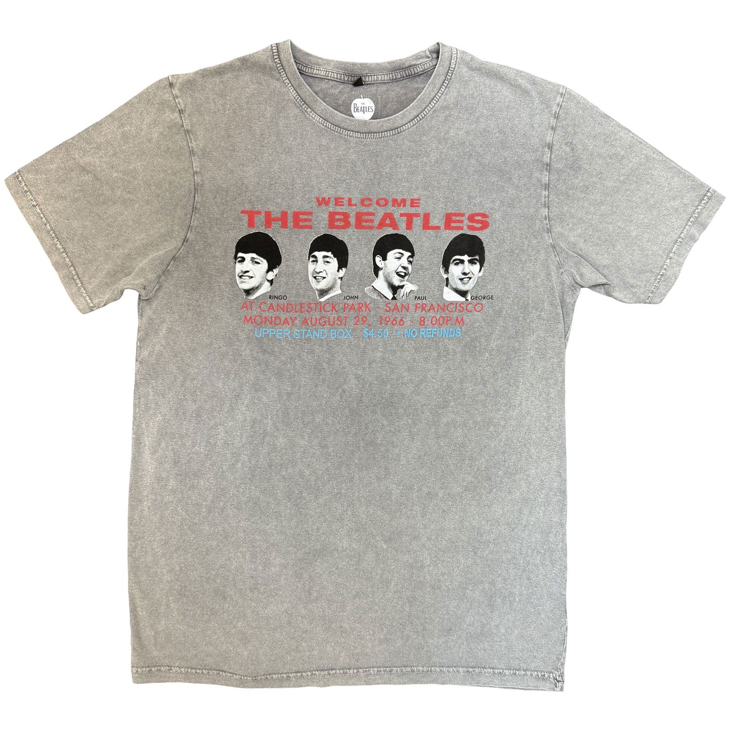 Een foto van een The Beatles T-Shirt