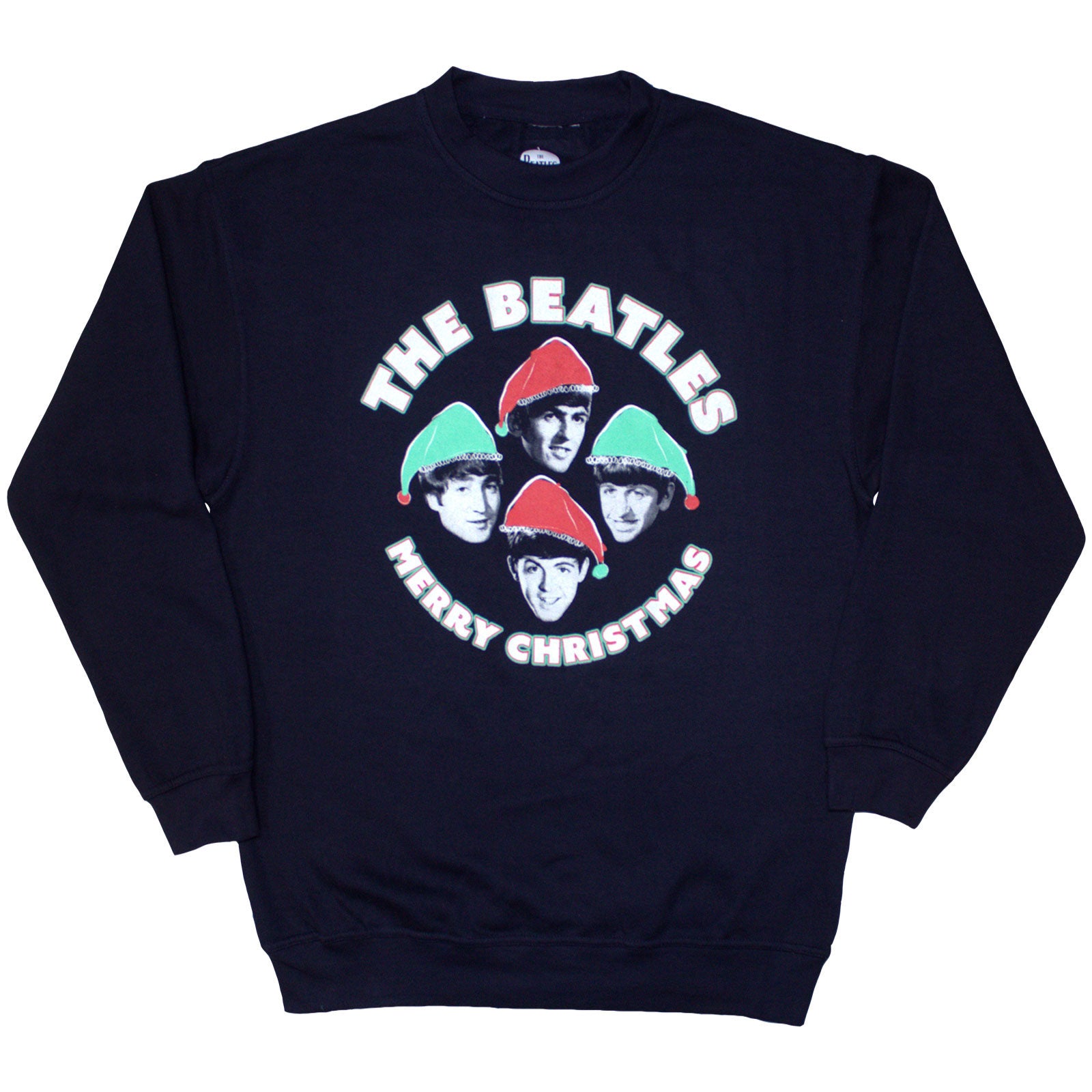 Een foto van een The Beatles Sweatshirt