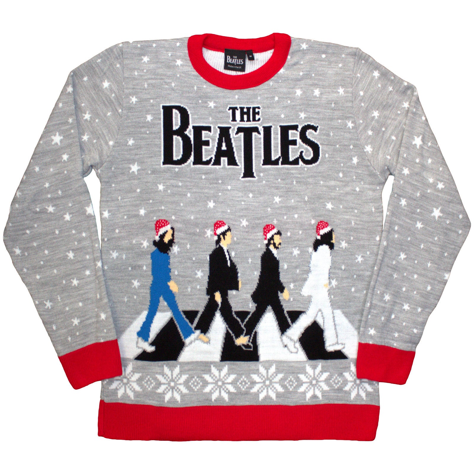 Een foto van een The Beatles Sweatshirt