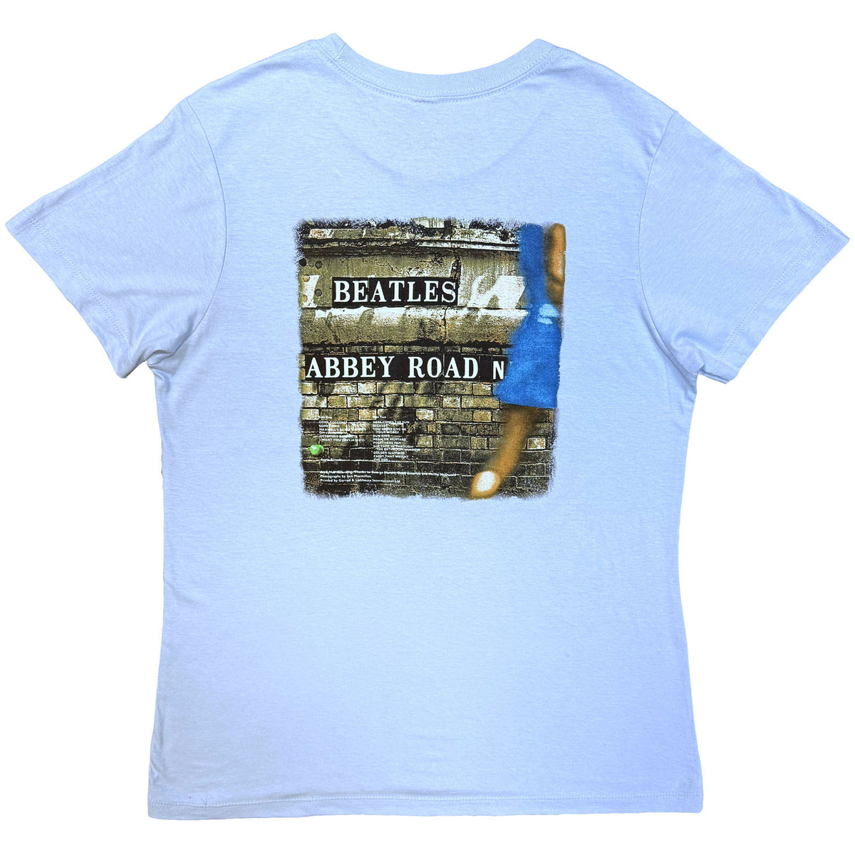 Een foto van een The Beatles T-Shirt