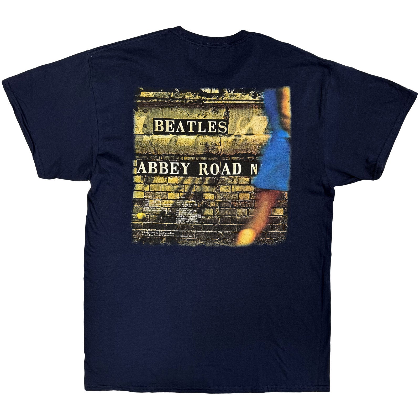 Een foto van een The Beatles T-Shirt
