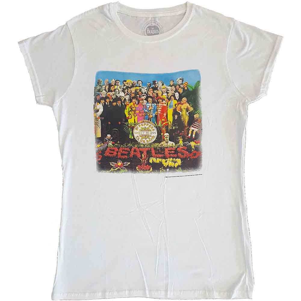 Een foto van een The Beatles T-Shirt