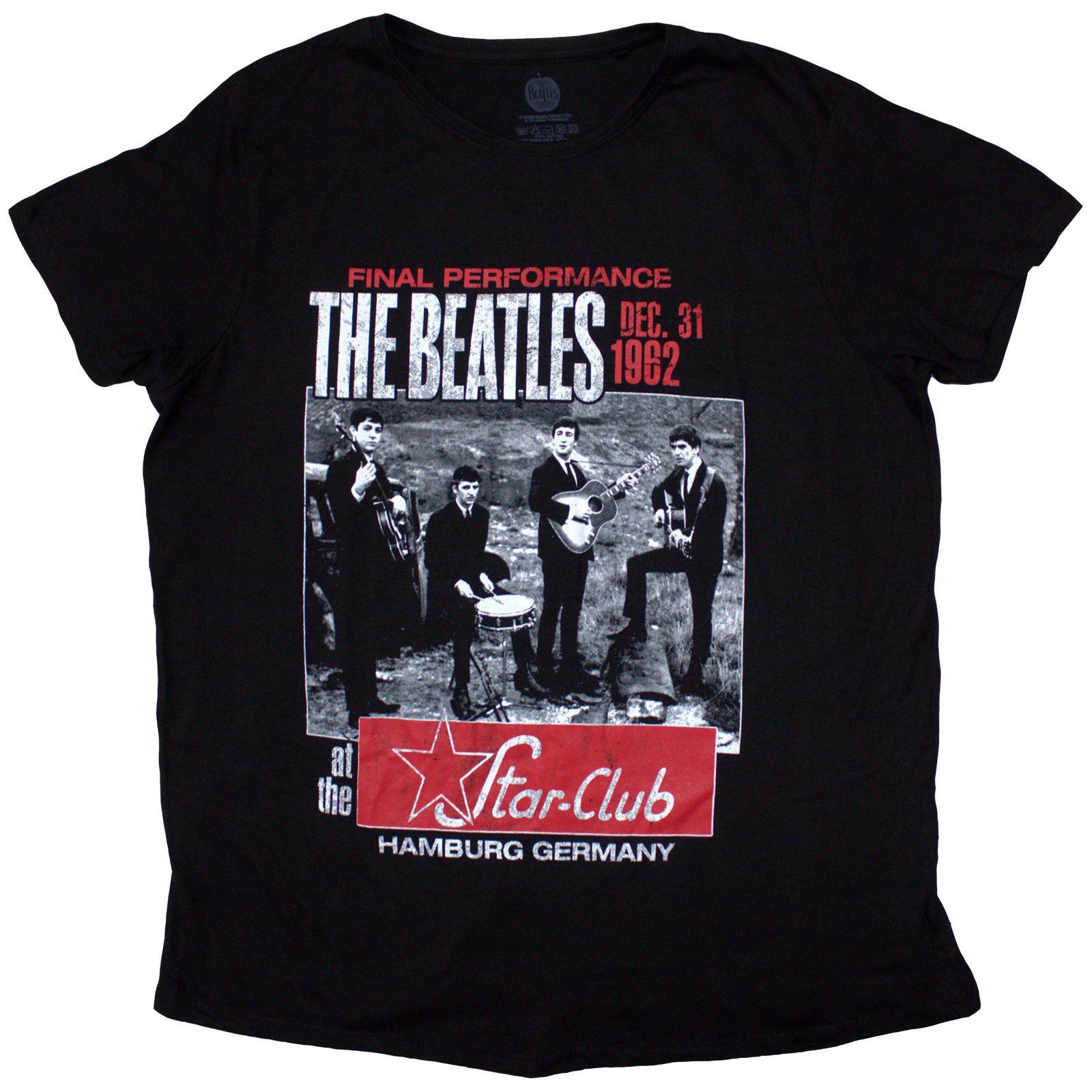 Een foto van een The Beatles T-Shirt