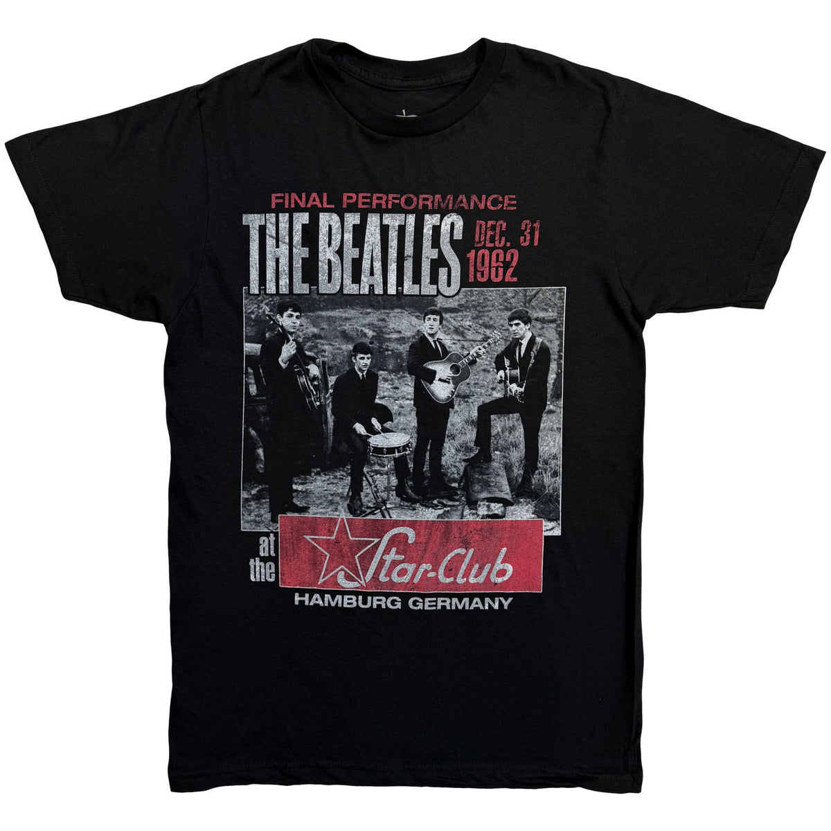 Een foto van een The Beatles T-Shirt