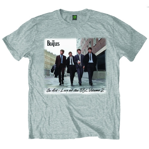 Een foto van een The Beatles T-Shirt