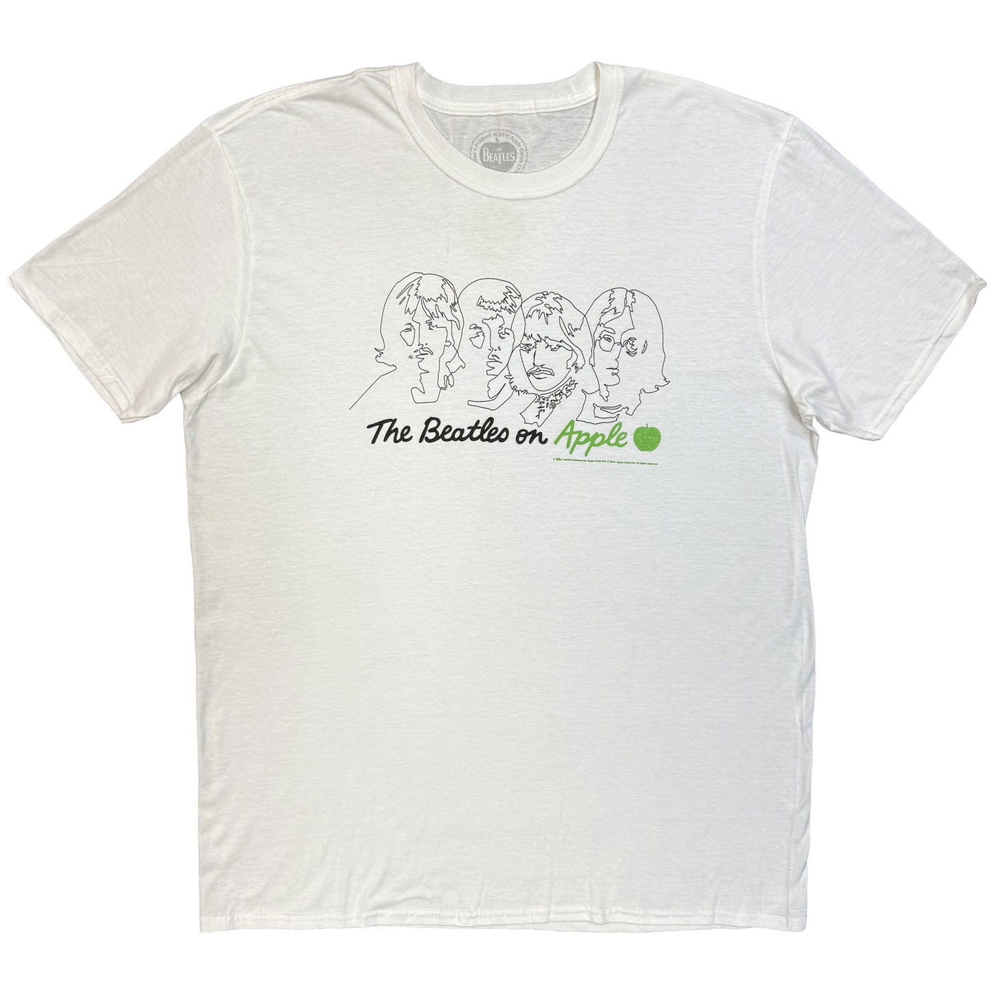 Een foto van een The Beatles T-Shirt