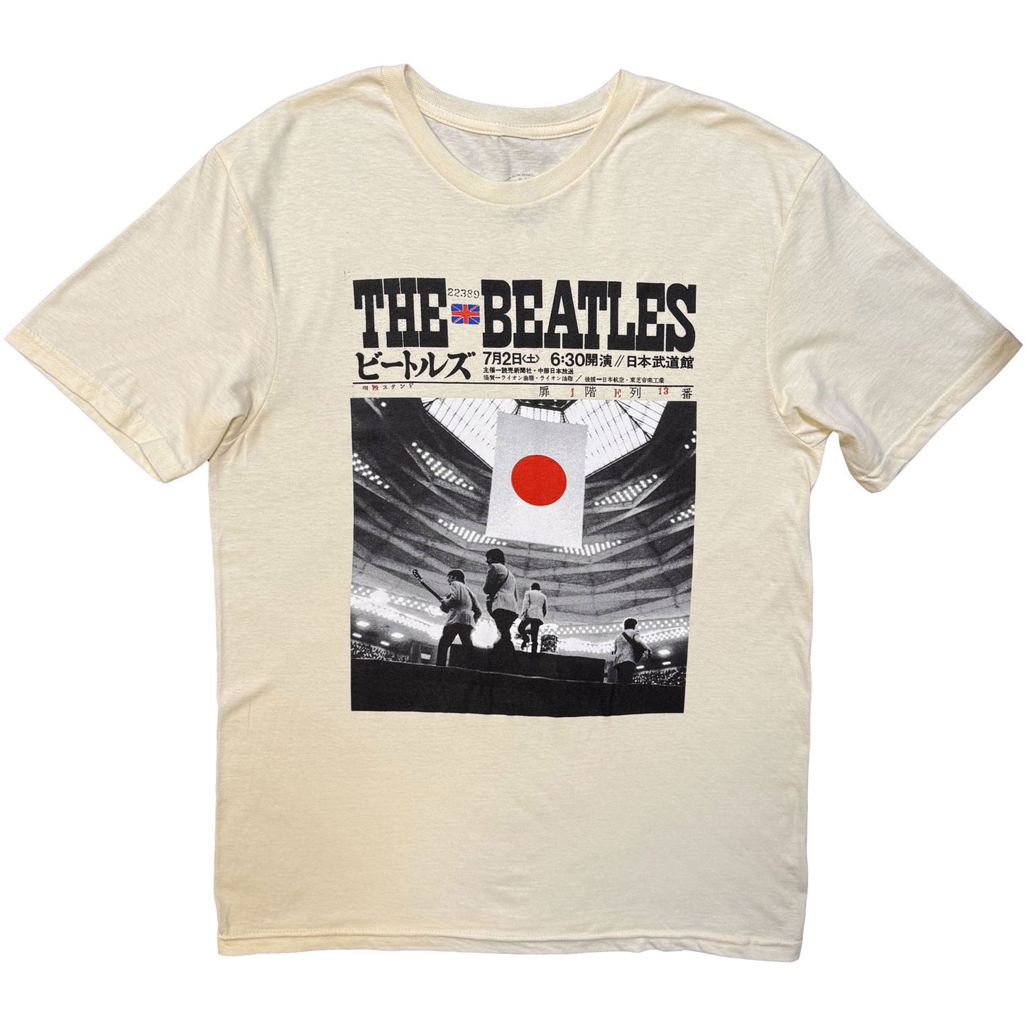 Een foto van een The Beatles T-Shirt
