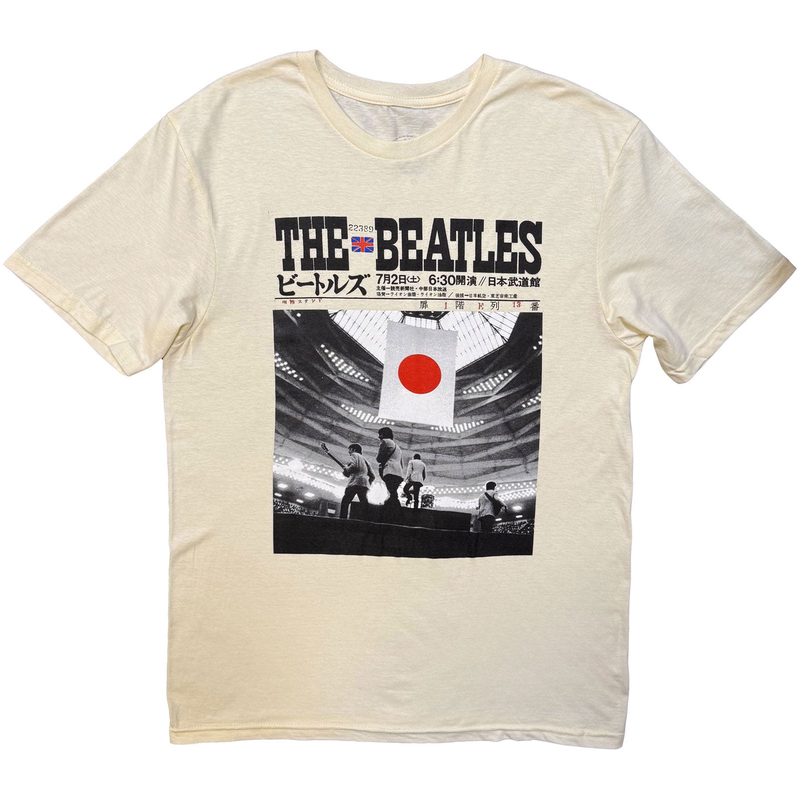 Een foto van een The Beatles T-Shirt