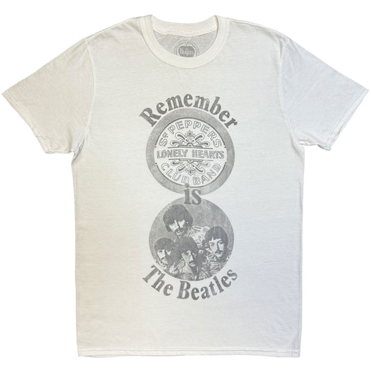 Een foto van een The Beatles T-Shirt