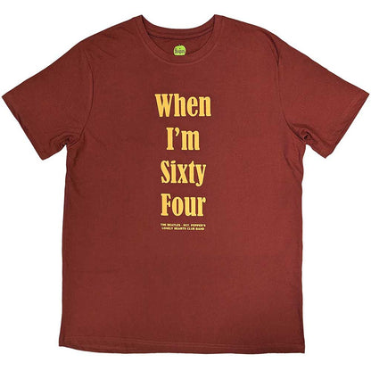 Een foto van een The Beatles T-Shirt