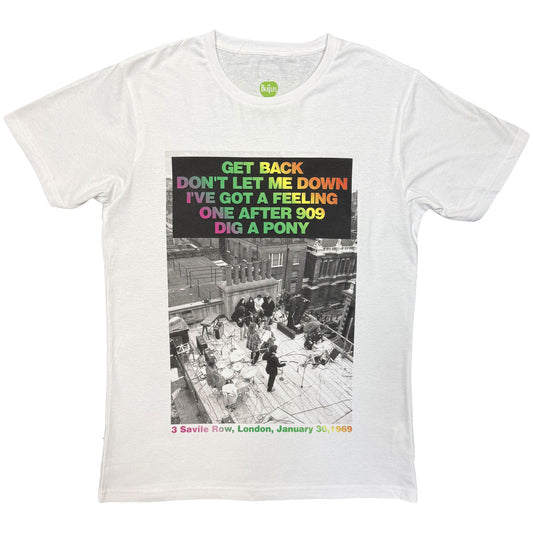 Een foto van een The Beatles T-Shirt