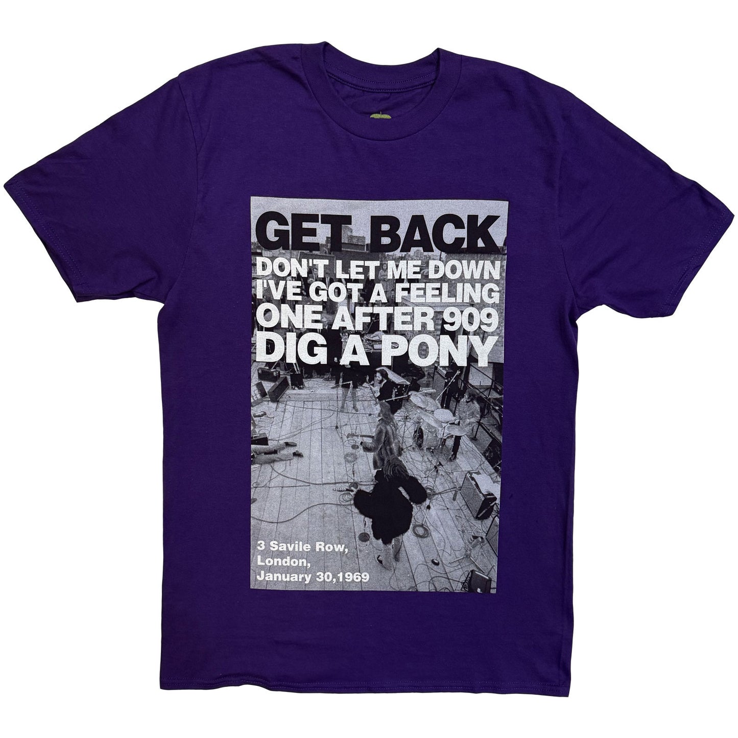 Een foto van een The Beatles T-Shirt