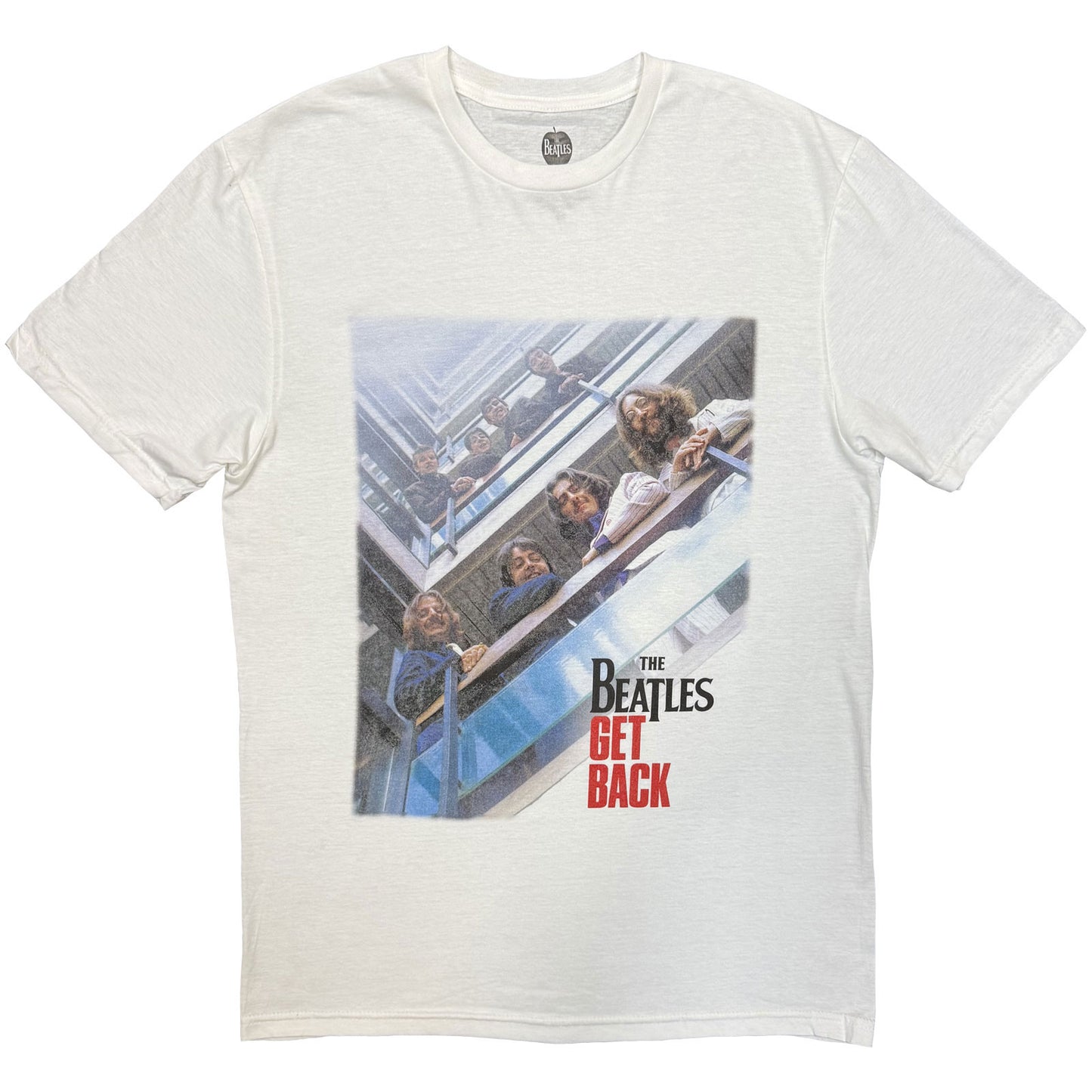 Een foto van een The Beatles T-Shirt