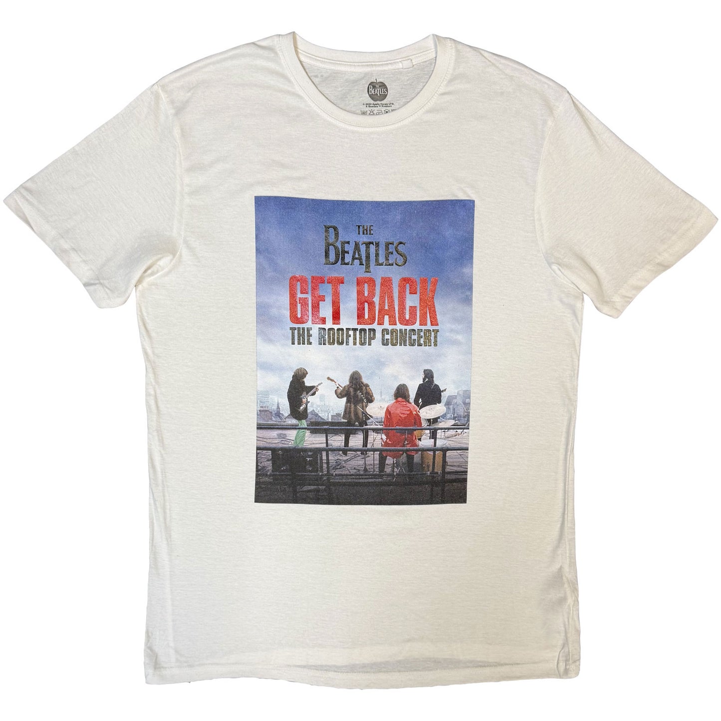 Een foto van een The Beatles T-Shirt