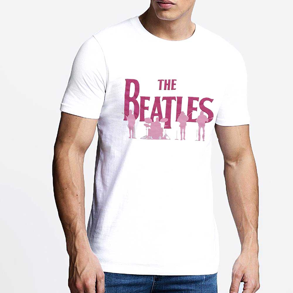 Een foto van een The Beatles T-Shirt
