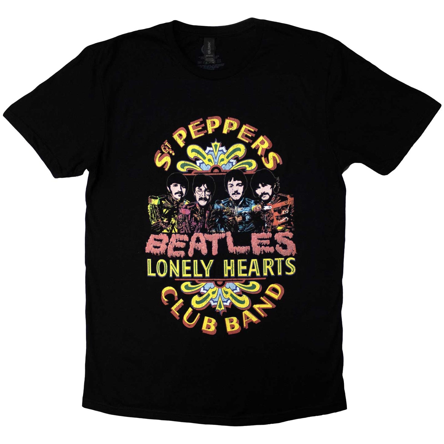 Een foto van een The Beatles T-Shirt