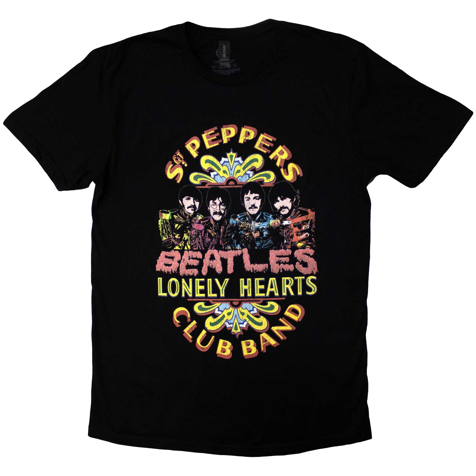 Een foto van een The Beatles T-Shirt