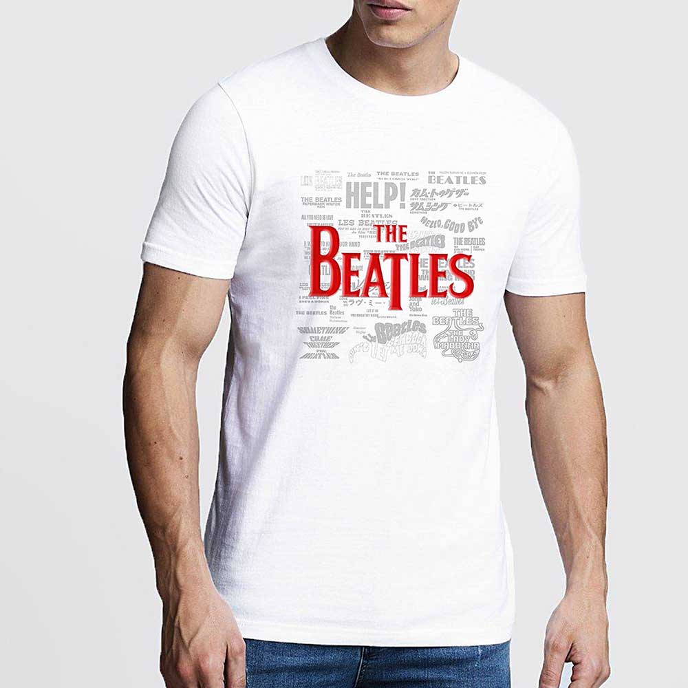 Een foto van een The Beatles T-Shirt