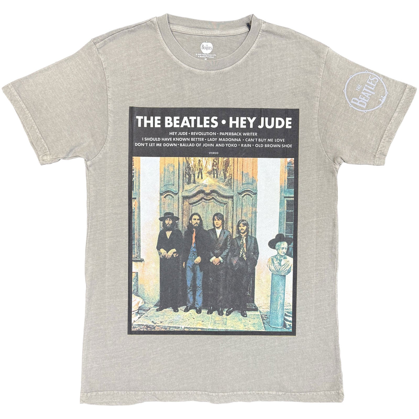 Een foto van een The Beatles T-Shirt