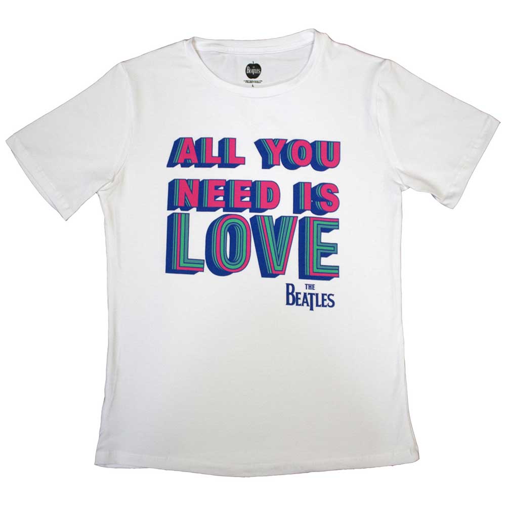 Een foto van een The Beatles T-Shirt