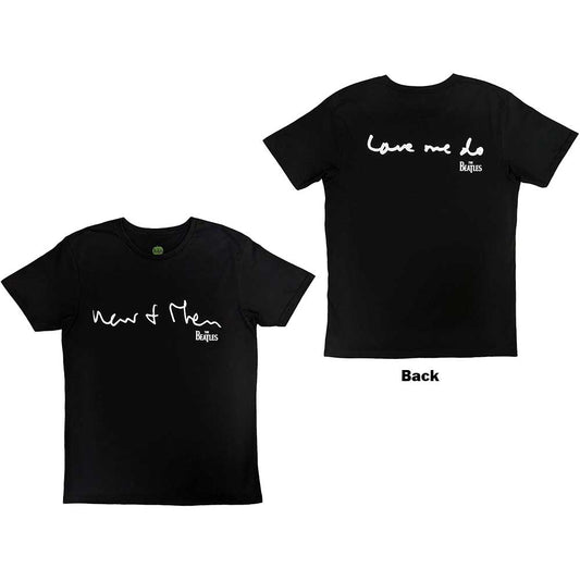 Een foto van een The Beatles T-Shirt