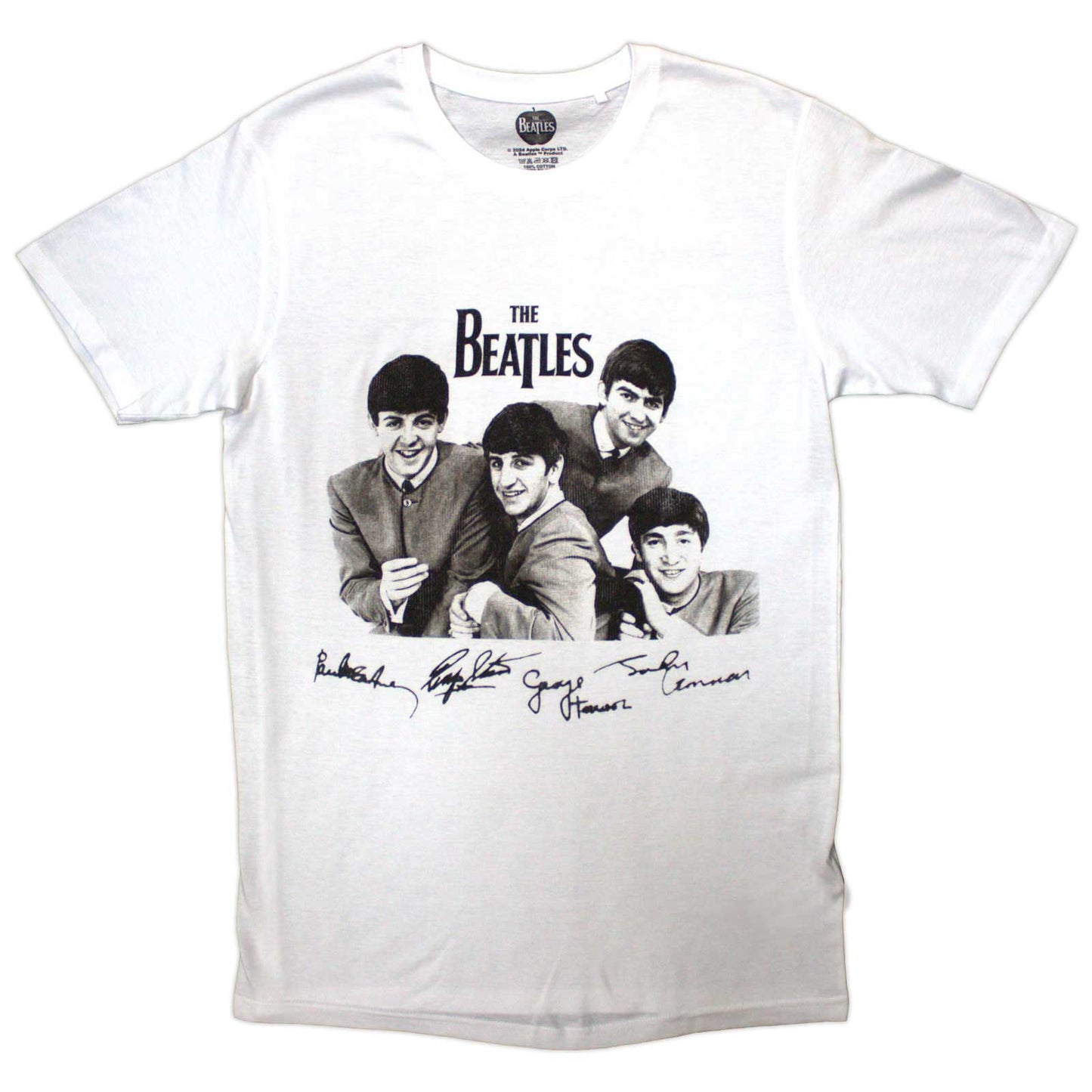 Een foto van een The Beatles T-Shirt