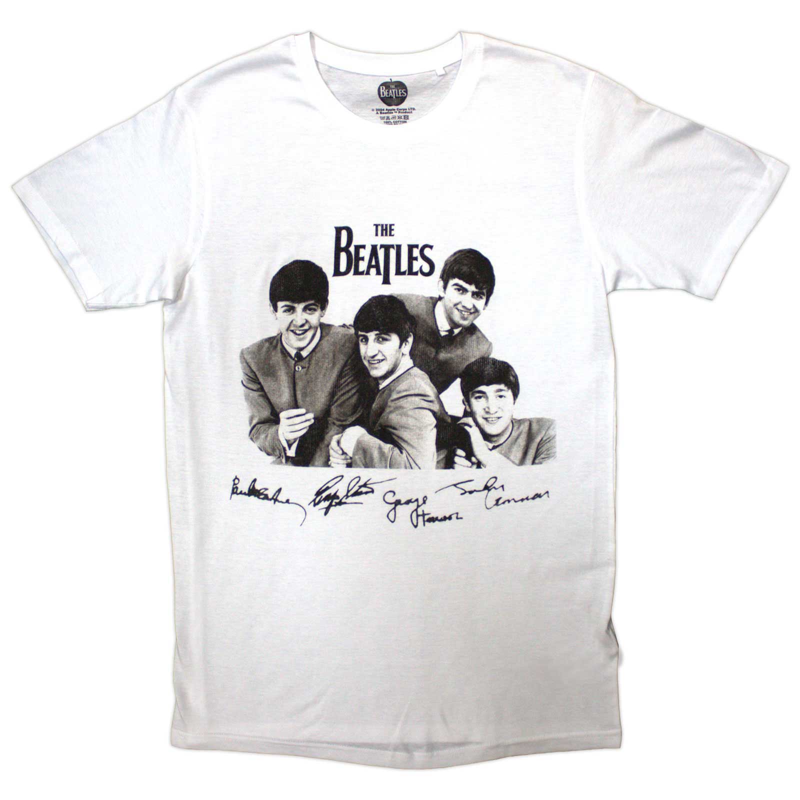 Een foto van een The Beatles T-Shirt