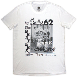 Een foto van een The Beatles T-Shirt