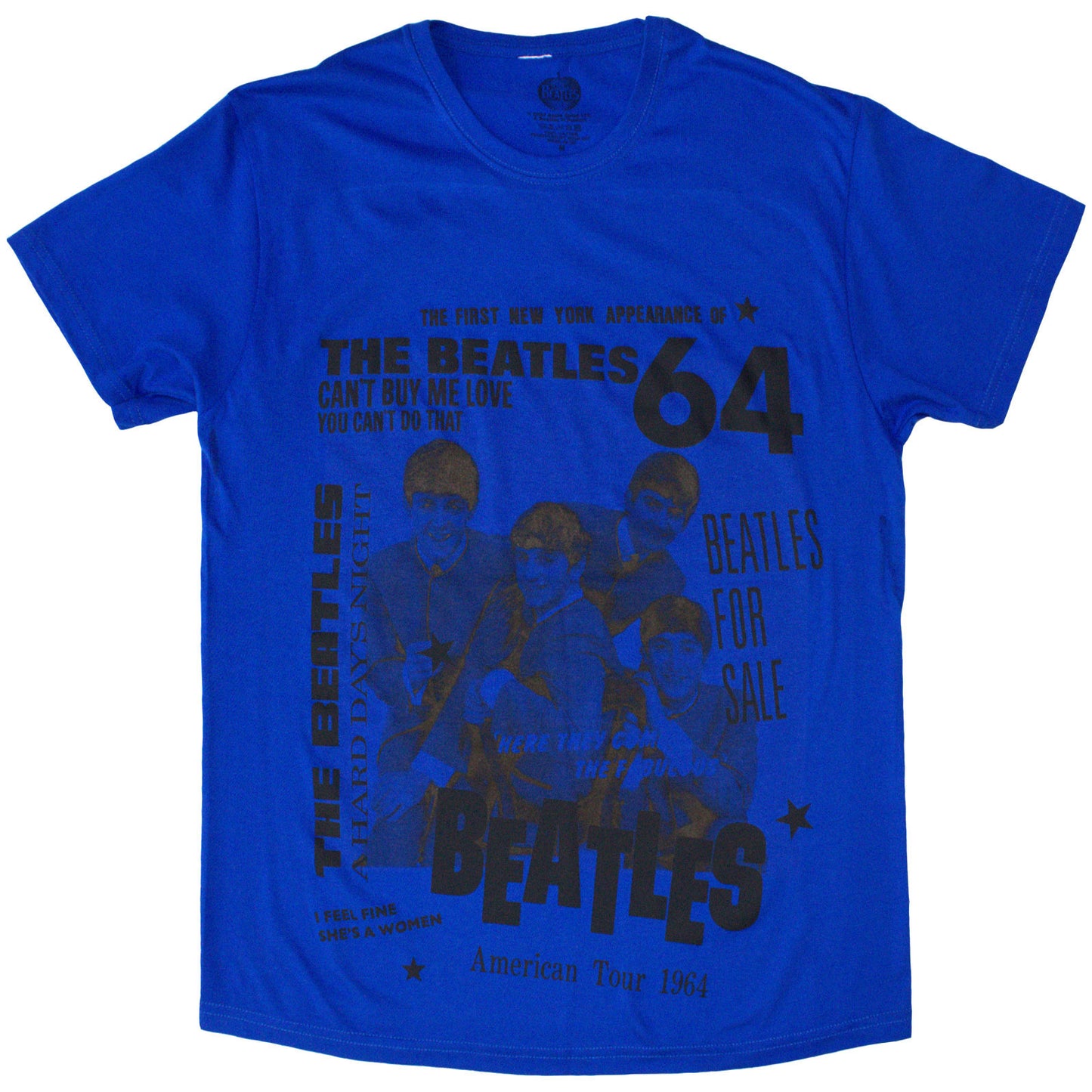 Een foto van een The Beatles T-Shirt